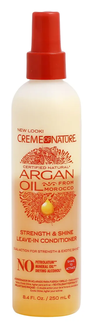 Creme Of Nature Strengthening & Shine Enhancing Leave In Conditioner with Argan Oil, 250ml