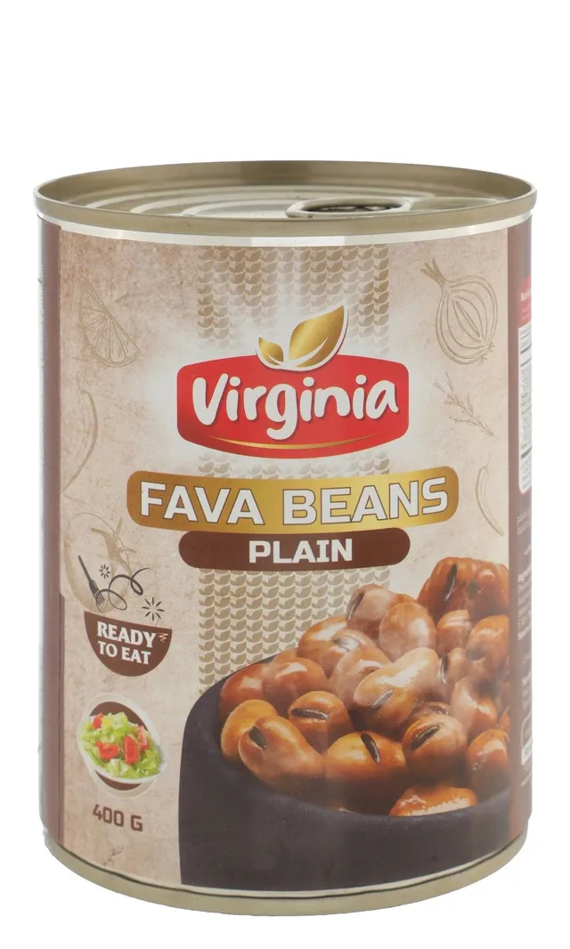 Virginia Plain Fava Beans, 400g