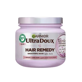 Garnier Ultra Doux Rice Water Infusion & Strach Hair Remedy Mask