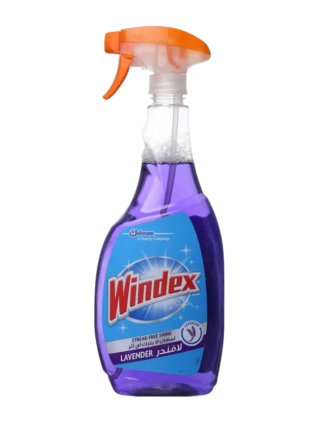 Windex Lavender Glass Cleaner Trigger Spray, 750ml