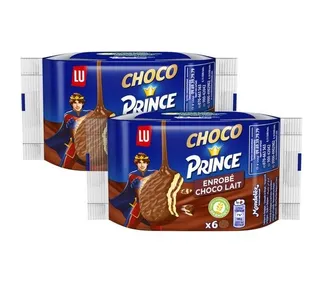 Prince Choco Prince Chocolate Covered Biscuit, 2x28.5g