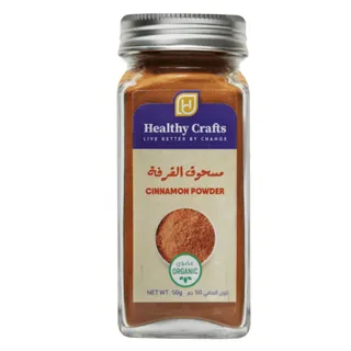 Healthy Crafts Organic Cinnamon Powder, 50g