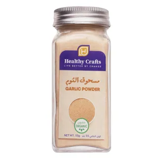 Healthy Crafts Organic Garlic Powder, 55g