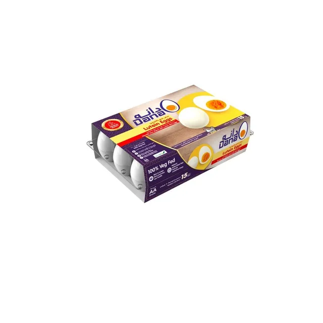Dana Lutein White Eggs, 15 Pieces