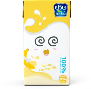 Nadec Banana UHT Milk 125ml