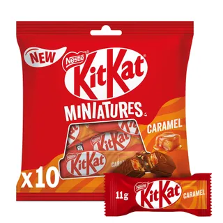 KitKat Miniatures Caramel Chocolate Bag, 110g