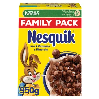 Nestle Nesquik Cereal Chocolate Flavor 950 g
