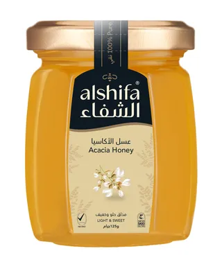 الشفاء عسل أكاسيا 125 جم