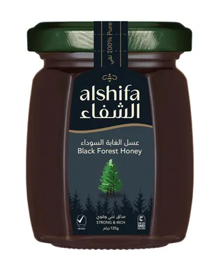 الشفاء عسل غابة سوداء, 125g