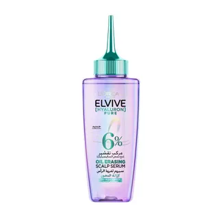 L'Oreal Paris Elvive Hyaluron Pure Purifying Erasing Serum for Oily Hair, 102ml