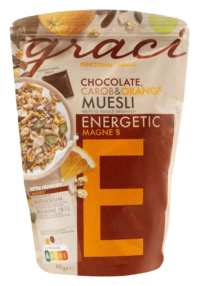 Graci Functional Cereals Energetic Magne B Muesli, 400g