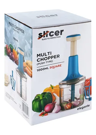 Elegante Square Multi Chopper, 1L