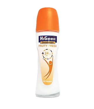 HiGeen Deodorant Fruity Fresh for Women, 75ml