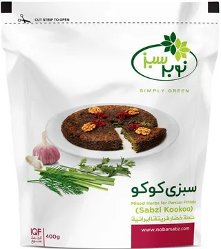 نوبار سبز سبزي كوكو، 400g