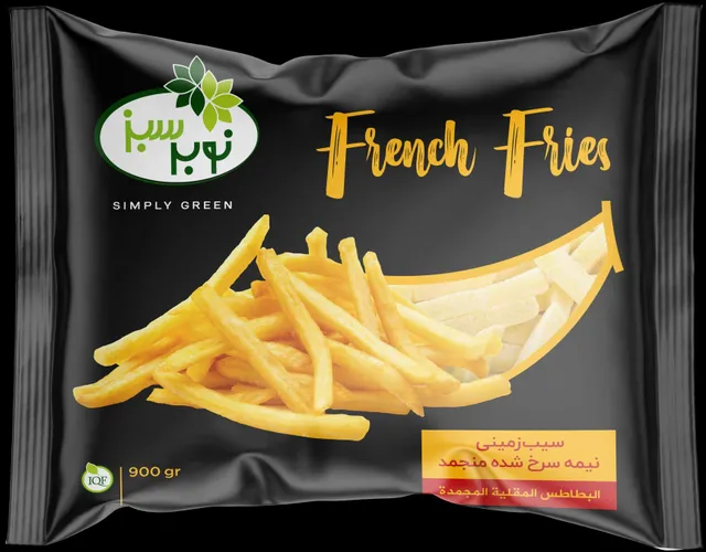 نوبار سبز فرايز، 900g
