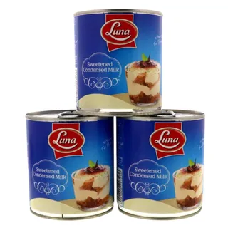 لونا حليب محلى مركز، 3x370g