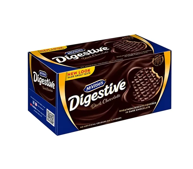مكفيتيز دايجستيف دارك شوكولاتة، 250g + 25% وزن إضافي