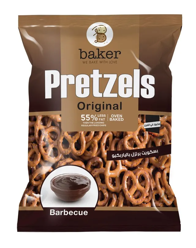 Baker Barbecue Pretzels, 300g
