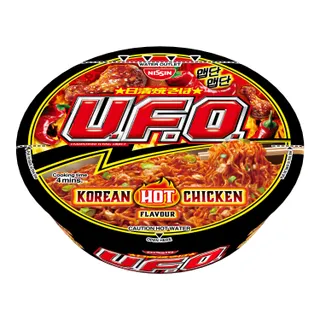 Nissin UFO Korean Hot Chicken Noodles, 105g
