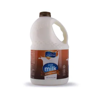 الروابي حليب كريمة مزدوجة، 2L