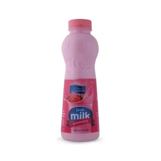 الروابي حليب طازج بنكهة الفراولة، 500ml