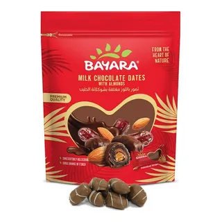 Bayara Dates with Almonds & Milk Chocolate, 250g