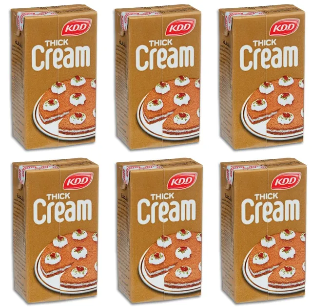 KDD Thick Cream, 6x250ml