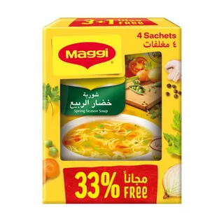 ماجي Spring Season Soup Pack, 4x59g