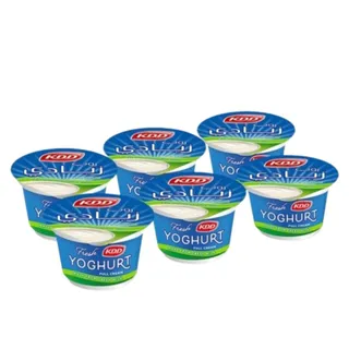 KDD Yoghurt Fresh Full Cream 6x200g