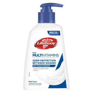 Lifebuoy Mild Care 100% Stronger Germ Protection Antibacterial Hand Wash, 200ml