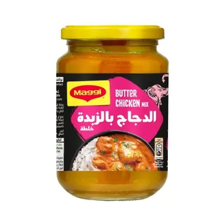 Maggi Butter Chicken Liquid Mix Glass Jar, 340g