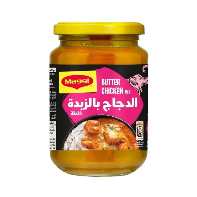 Maggi Butter Chicken Liquid Mix Glass Jar, 340g