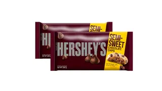 Hershey's Semi Sweet Chips, 2x285g