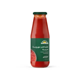Natureland Coarse Pureed Tomatoes, 690g