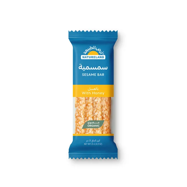 Natureland Sesame Bar with Honey, 25g