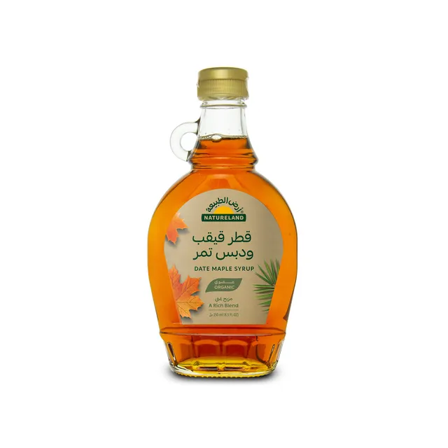 Natureland Organic Date Maple Syrup, 250ml