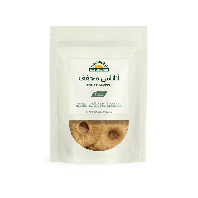 Natureland Dried Pineapple, 100g
