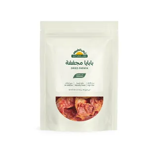 Natureland Dried Papaya, 100g