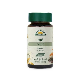 أرض الطبيعة بالثوم Pwdr 40 جرام