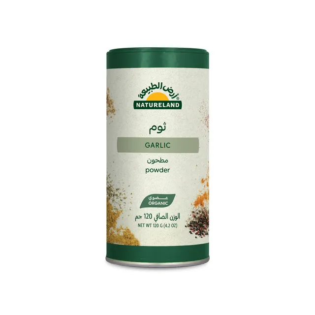 Natureland Garlic Powder Tin, 120g