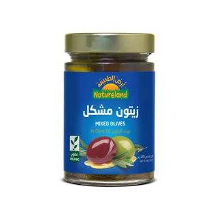 Natureland Mixed Olives In Oil 280 g