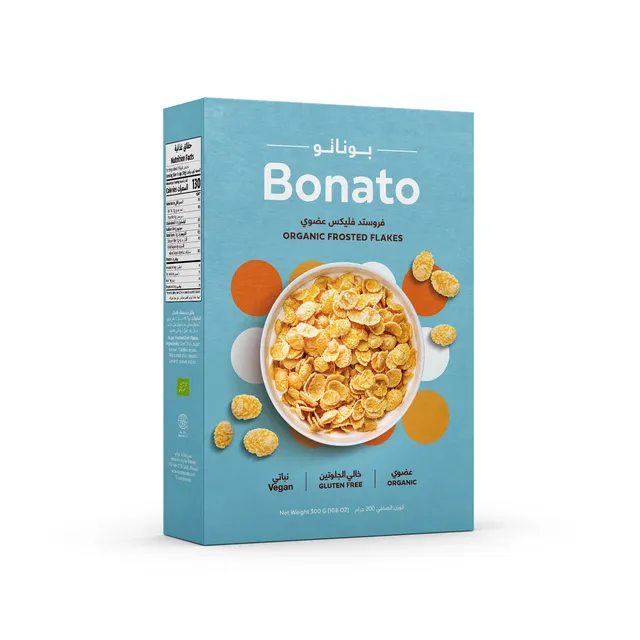 Bonato Organic Frosted Flakes, 300g