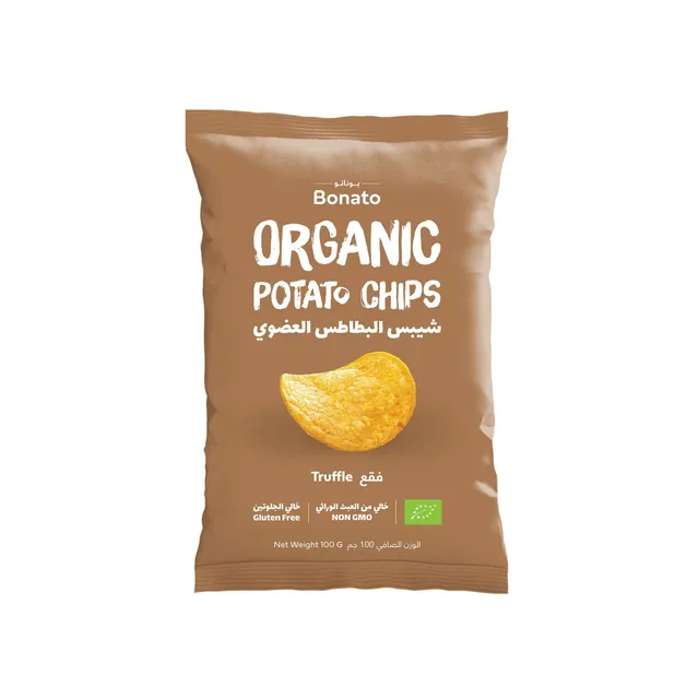 Bonato Organic Truffle Potato Chips, 100g