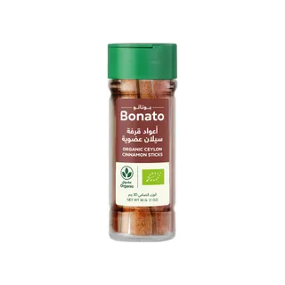 Bonato Organic Ceylon Cinnamon Sticks, 30g