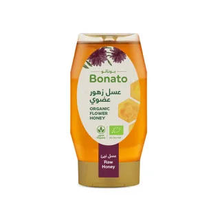 Bonato Organic Flower Honey, 350g