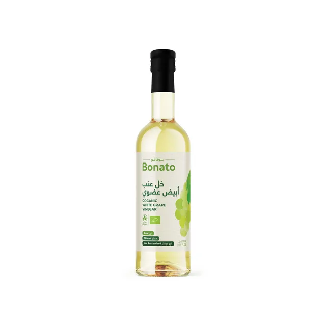 Bonato Organic White Grape Vinegar, 500ml