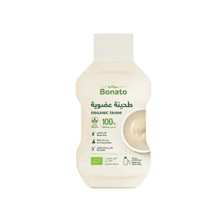 Bonato Organic Tahini Squeezable, 500g