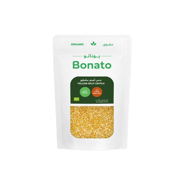 Bonato Yellow Split Lentils 340g