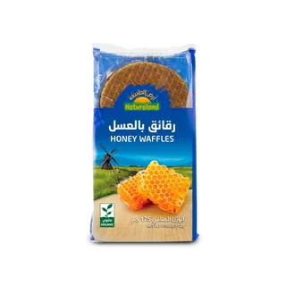 Natureland Honey Waffles 175 g