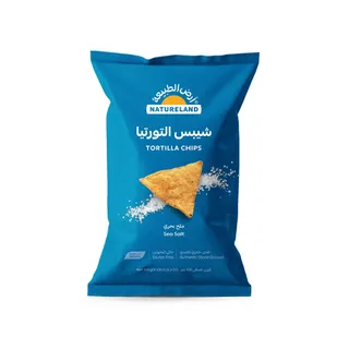 Natureland Sea Salt Tortilla Chips 150 g